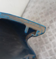 Pare choc arriere CITROEN C3 2 Photo n°6