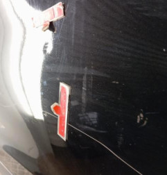 Porte arriere gauche NISSAN QASHQAI 2 Photo n°3