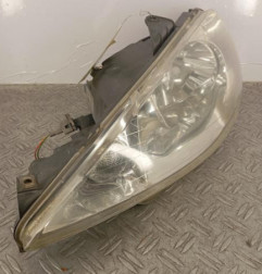 Optique avant principal gauche (feux)(phare) PEUGEOT 206