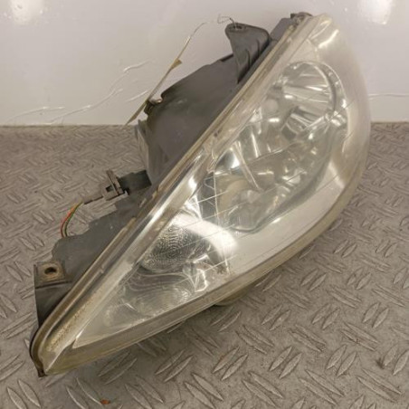 Optique avant principal gauche (feux)(phare) PEUGEOT 206