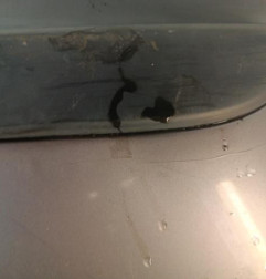 Pare choc arriere RENAULT MODUS Photo n°6