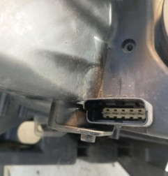 Optique avant principal gauche (feux)(phare) RENAULT SCENIC 2 Photo n°5