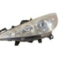 Optique avant principal gauche (feux)(phare) PEUGEOT 207