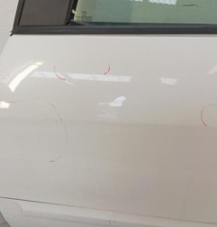 Porte arriere gauche PEUGEOT 308 1