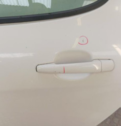 Porte arriere gauche PEUGEOT 308 1 Photo n°3