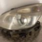 Optique avant principal gauche (feux)(phare) RENAULT GRAND SCENIC 2