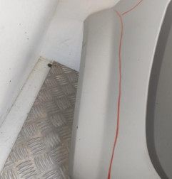 Pare choc arriere RENAULT SCENIC 2 Photo n°3
