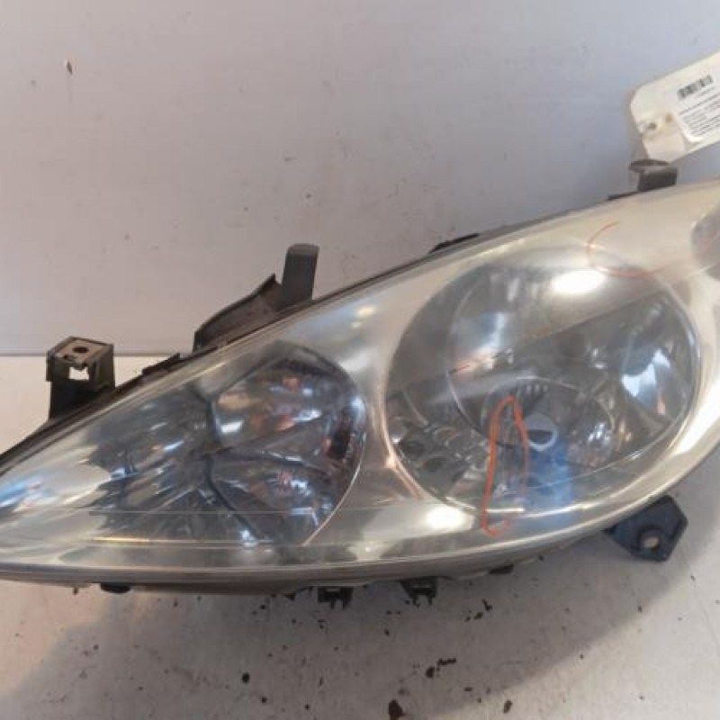 Optique avant principal gauche (feux)(phare) PEUGEOT 307