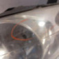 Optique avant principal gauche (feux)(phare) PEUGEOT 307