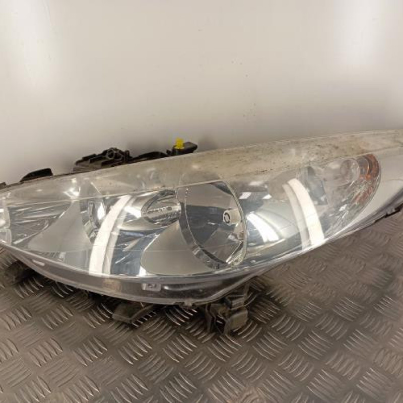 Optique avant principal gauche (feux)(phare) PEUGEOT 207