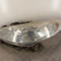 Optique avant principal gauche (feux)(phare) PEUGEOT 207