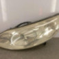 Optique avant principal gauche (feux)(phare) PEUGEOT 407