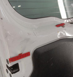 Porte de coffre gauche RENAULT KANGOO 2 Photo n°7