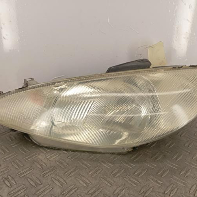 Optique avant principal gauche (feux)(phare) PEUGEOT 206