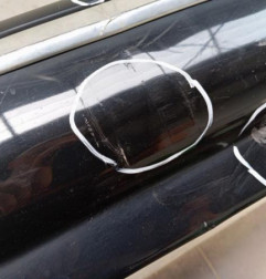 Pare choc arriere RENAULT CLIO 4 Photo n°9