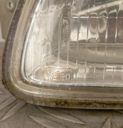 Optique avant principal gauche (feux)(phare) RENAULT CLIO 1