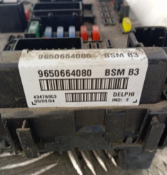 Boitier servitude moteur (BSM) PEUGEOT 307