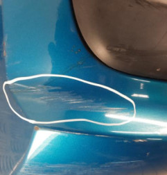 Pare choc arriere PEUGEOT 207 Photo n°3