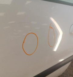 Porte avant gauche PEUGEOT 206