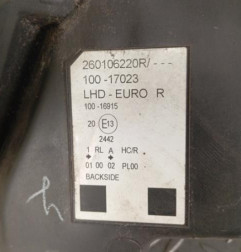 Optique avant principal droit (feux)(phare) RENAULT KANGOO 2 Photo n°5