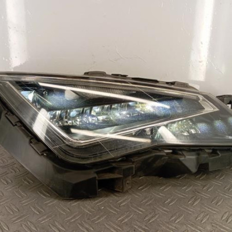 Optique avant principal droit (feux)(phare) SEAT LEON 3 Photo n°1