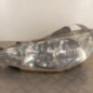 Optique avant principal gauche (feux)(phare) PEUGEOT 206