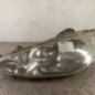 Optique avant principal gauche (feux)(phare) PEUGEOT 206