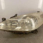 Optique avant principal gauche (feux)(phare) PEUGEOT 307