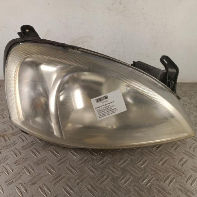 Optique avant principal droit (feux)(phare) OPEL CORSA C