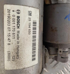 Demarreur OPEL CORSA E Photo n°4
