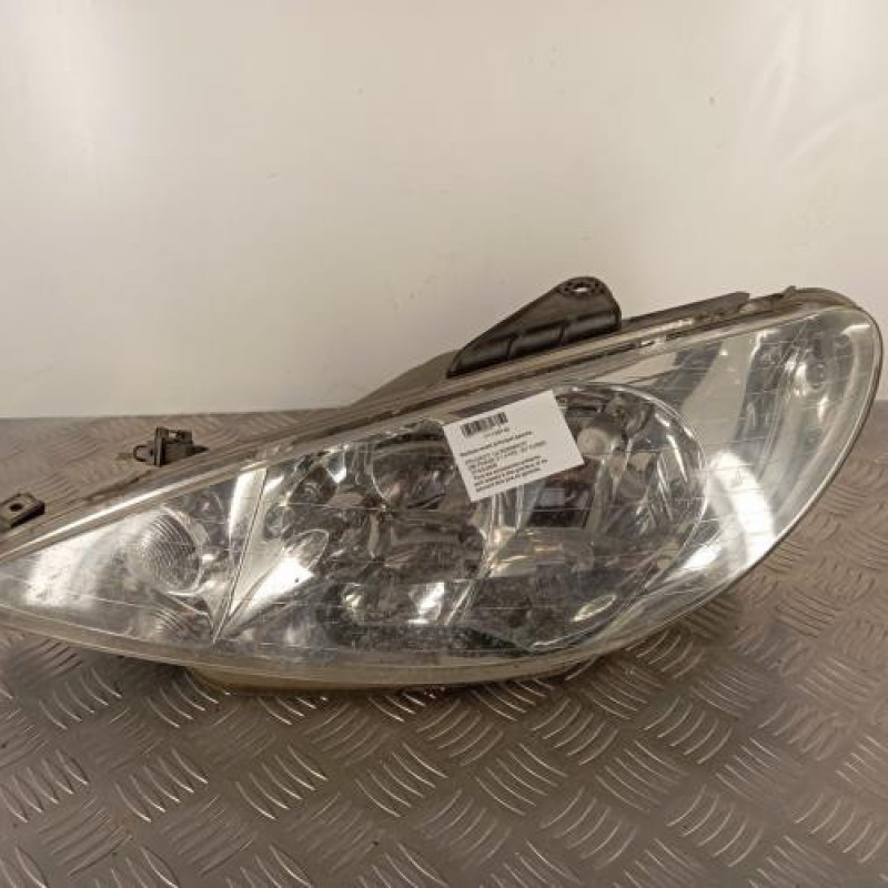 Optique avant principal gauche (feux)(phare) PEUGEOT 206