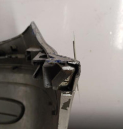 Pare choc avant MERCEDES VITO 639 Photo n°6