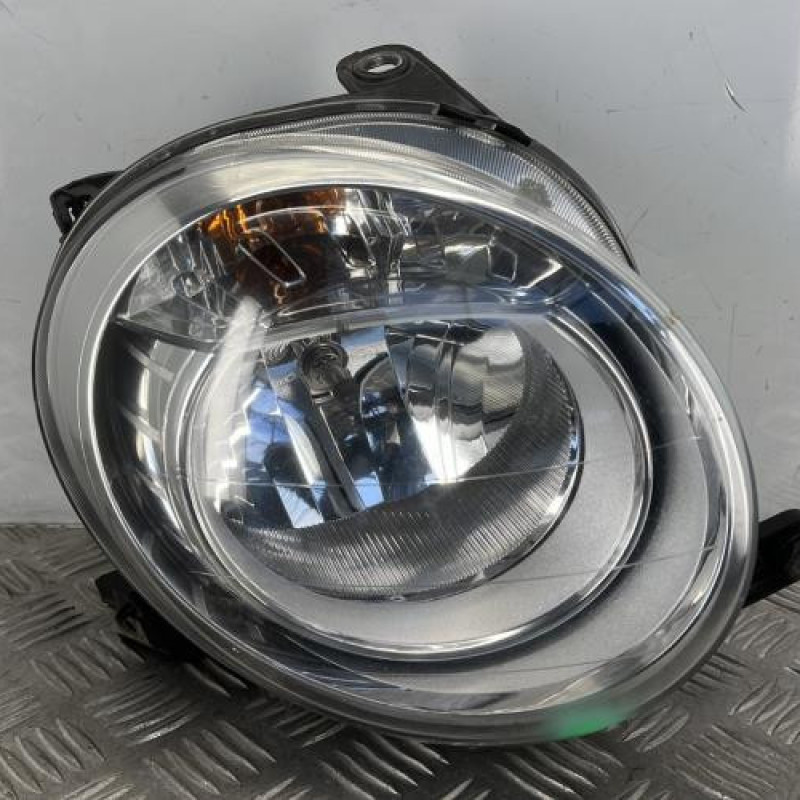 Optique avant principal droit (feux)(phare) FIAT 500 2