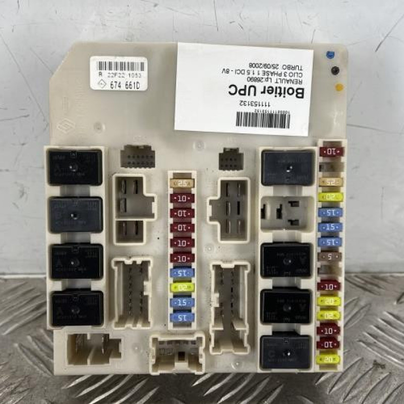Boitier UPC RENAULT CLIO 3