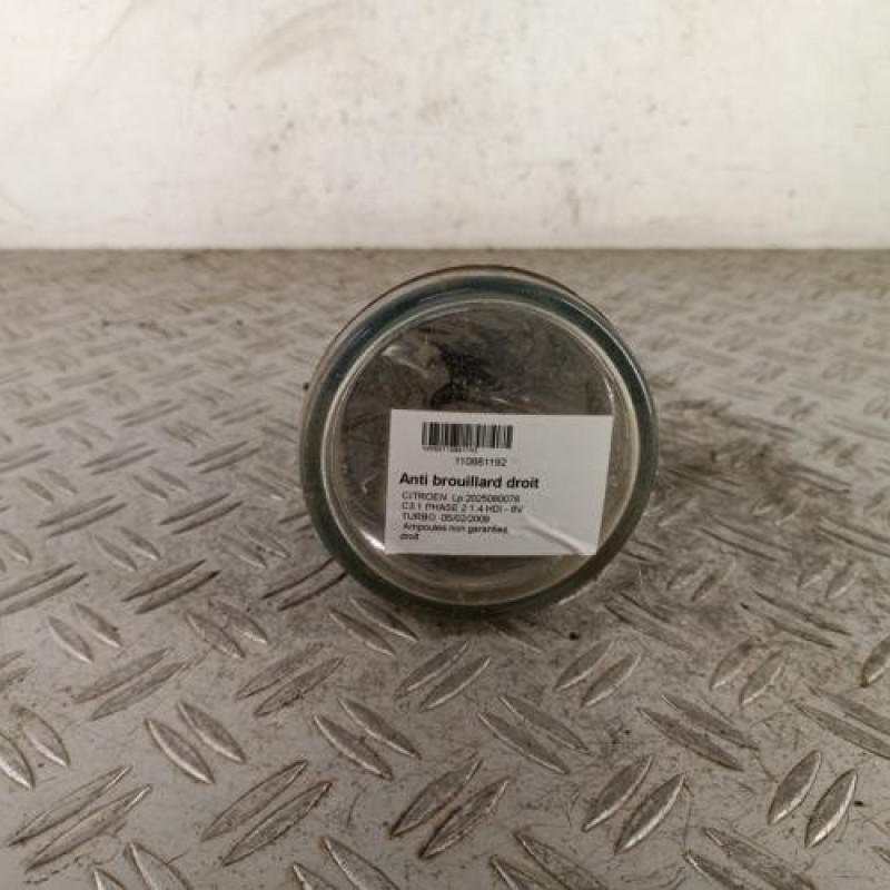 Anti brouillard droit (feux) CITROEN C3 1