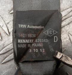Ceinture avant droit RENAULT CLIO 2 CAMPUS Photo n°4