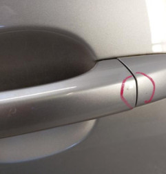 Porte arriere gauche VOLVO V 60 2 Photo n°4