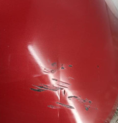 Pare choc arriere RENAULT CLIO 3 Photo n°4