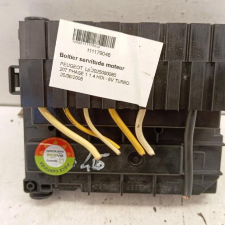 Boitier servitude moteur (BSM) PEUGEOT 207