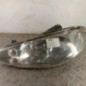 Optique avant principal gauche (feux)(phare) PEUGEOT 206