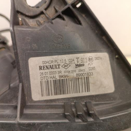 Optique avant principal droit (feux)(phare) RENAULT LAGUNA 3