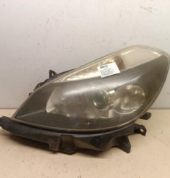 Optique avant principal gauche (feux)(phare) RENAULT CLIO 3 Photo n°1