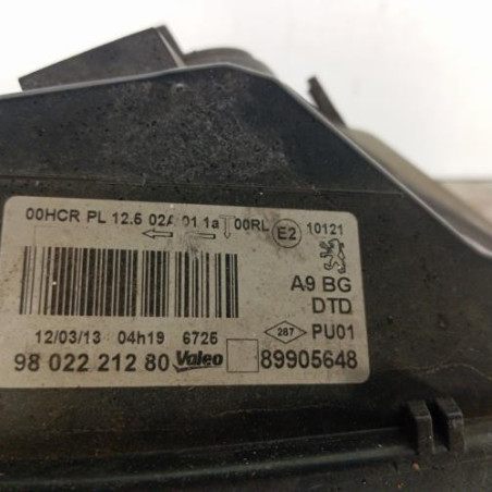 Optique avant principal droit (feux)(phare) PEUGEOT 208 1