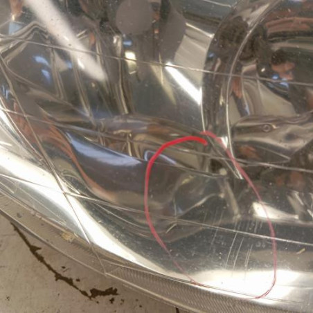 Optique avant principal droit (feux)(phare) PEUGEOT 206