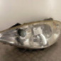 Optique avant principal gauche (feux)(phare) PEUGEOT 807