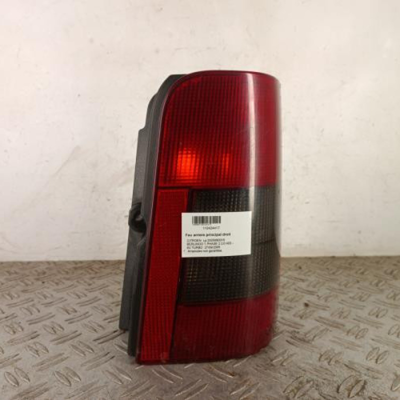 Feu arriere principal droit (feux) CITROEN BERLINGO 1