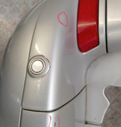 Pare choc arriere CITROEN C8 Photo n°3