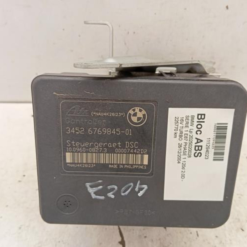 Bloc ABS (freins anti-blocage) BMW SERIE 1 E87