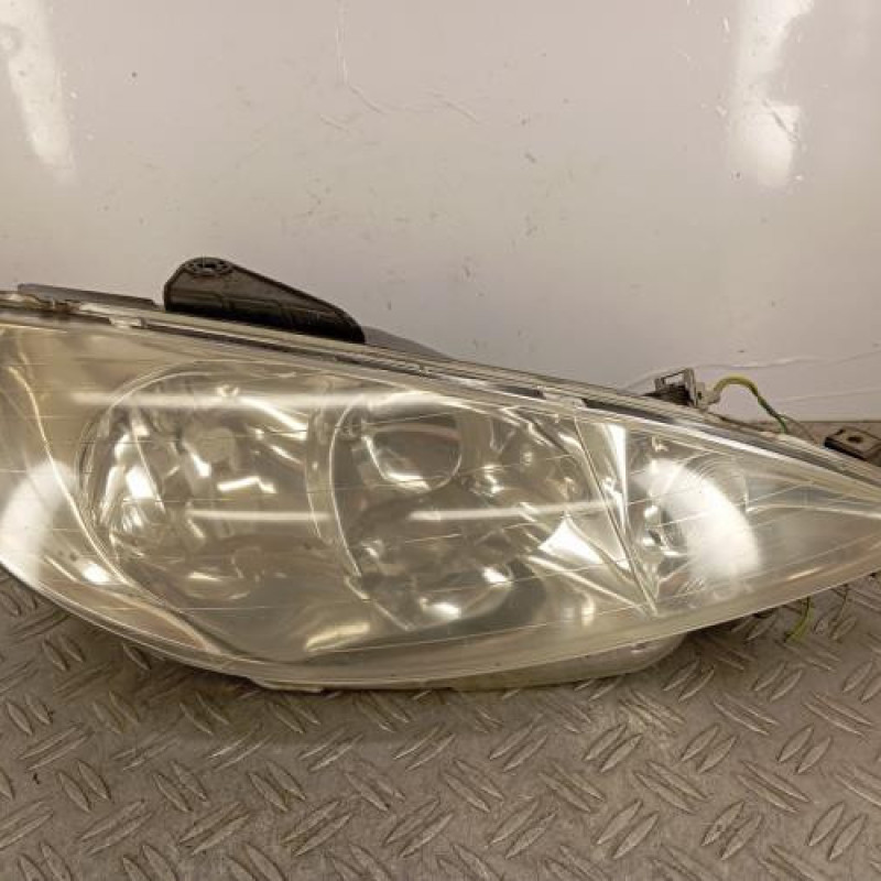 Optique avant principal droit (feux)(phare) PEUGEOT 206