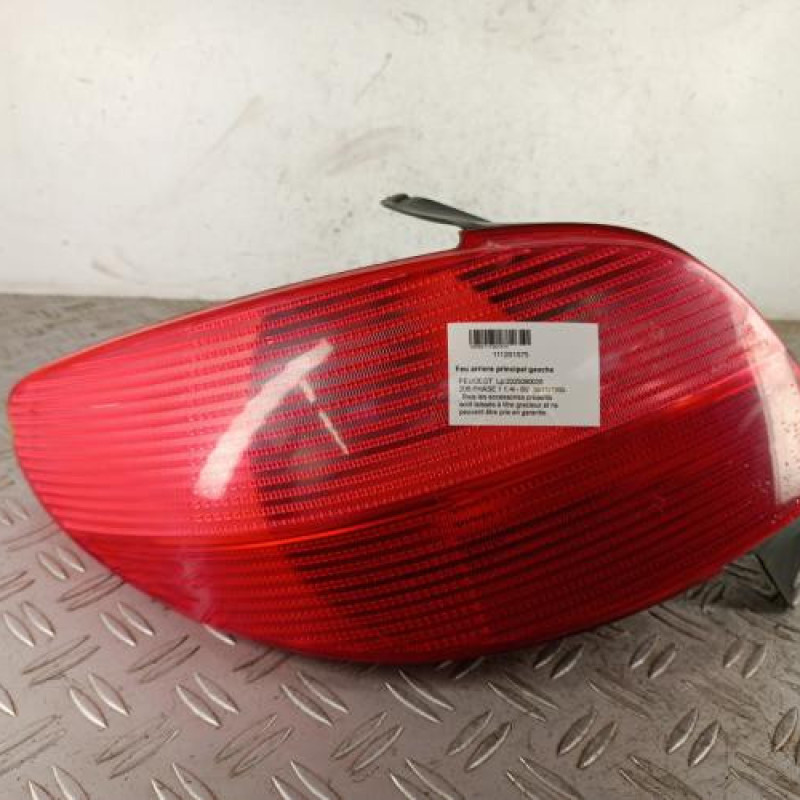 Feu arriere principal gauche (feux) PEUGEOT 206